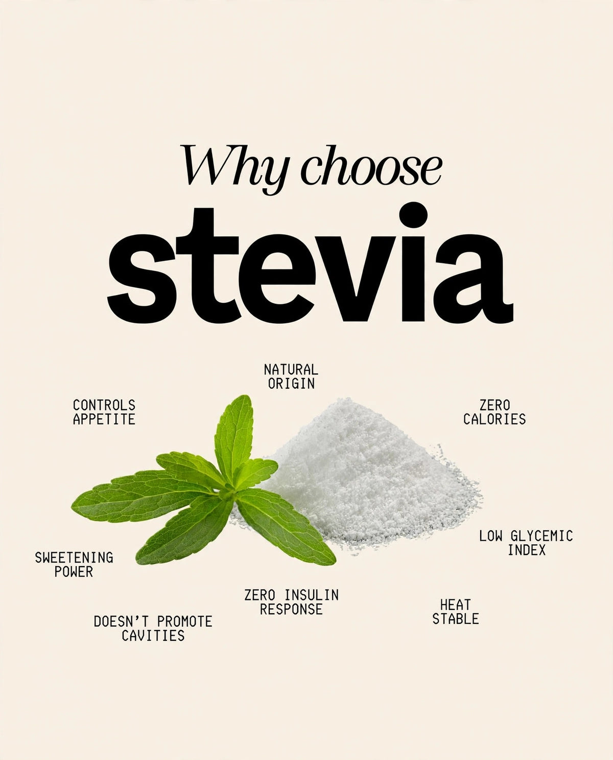 Ecoheal Stevia Sachets - 30 Sachets