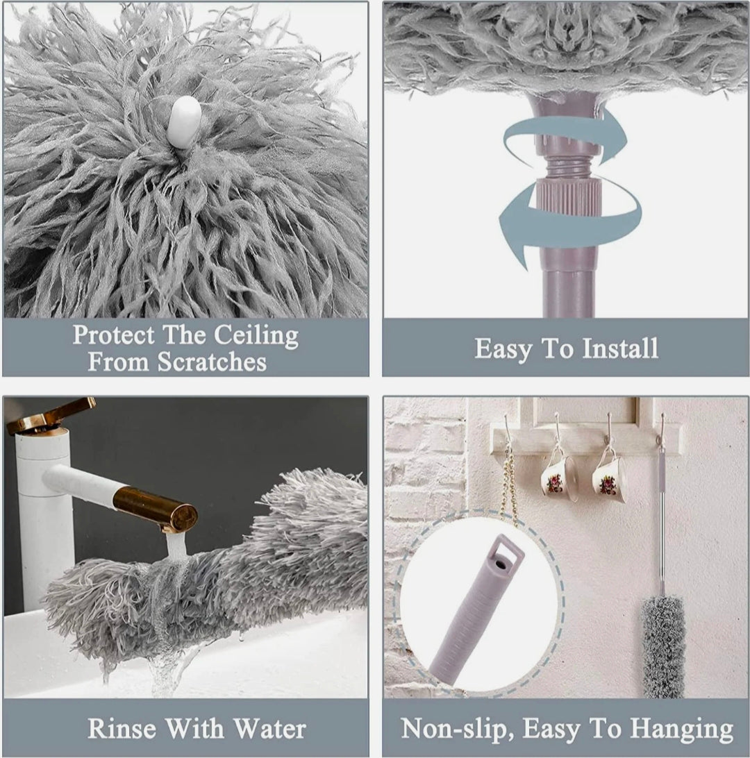Fan cleaning mop
