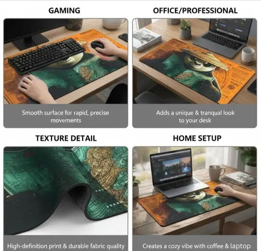 Panda game mouse pad🔥