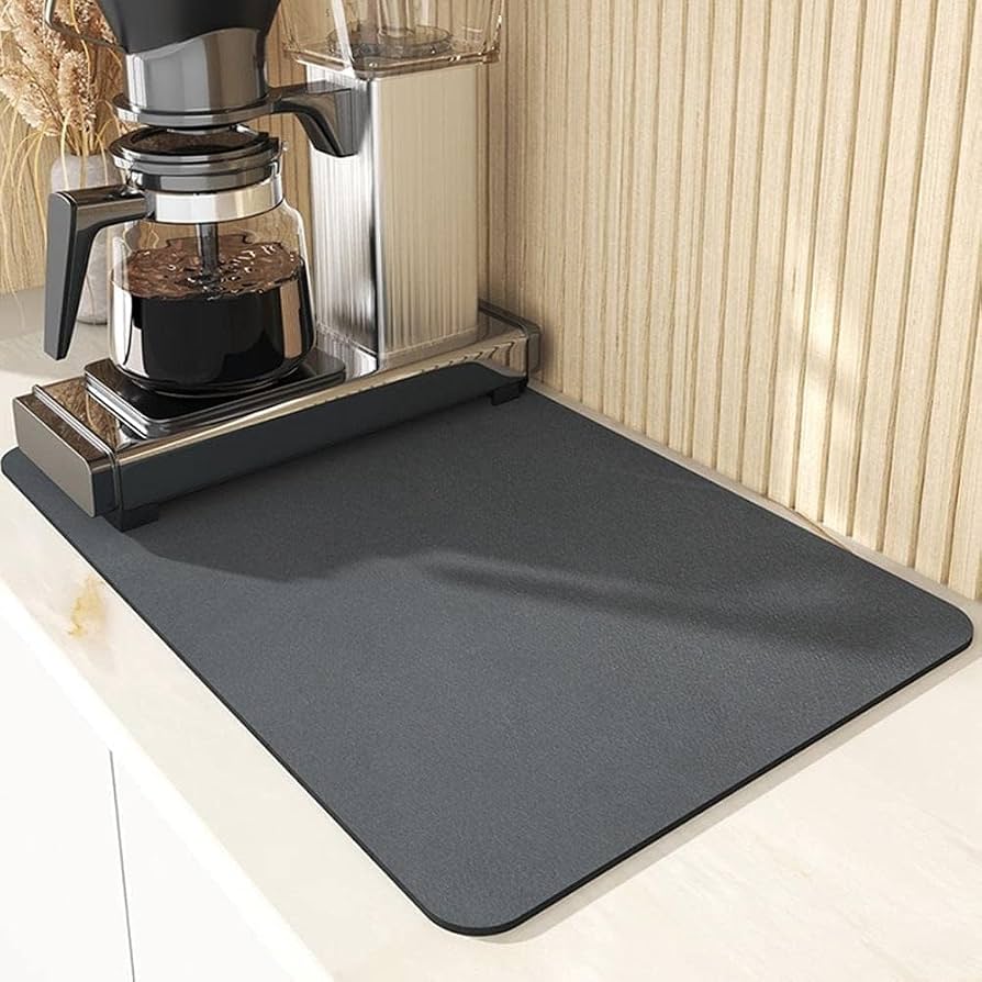 Drying mat water absorption