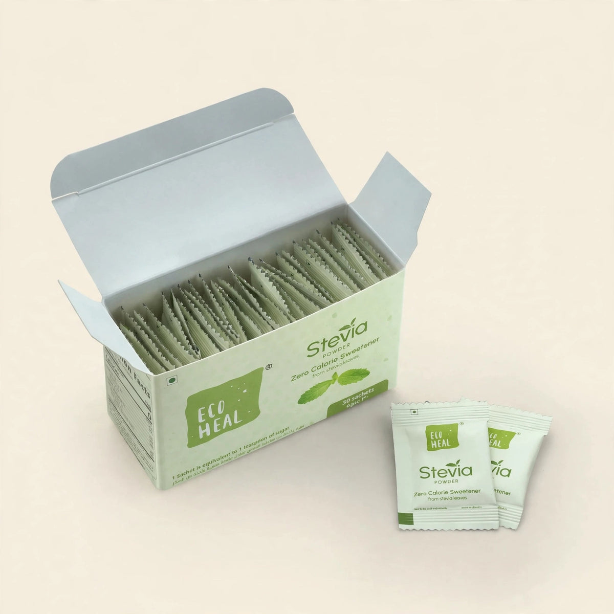Ecoheal Stevia Sachets - 30 Sachets