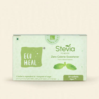 Ecoheal Stevia Sachets - 30 Sachets