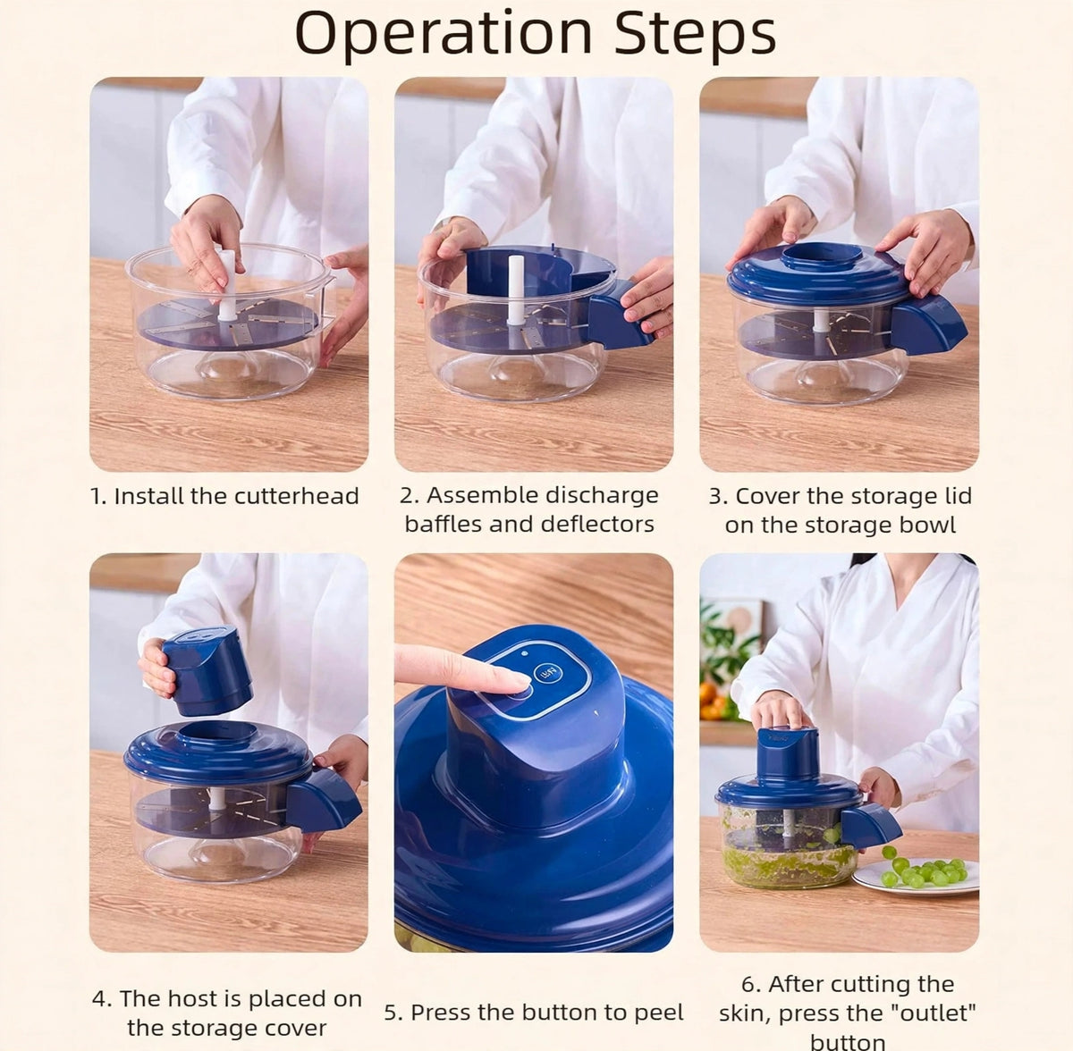 Multipurpose Automatic Fruit & Vegetable Peeler Machine