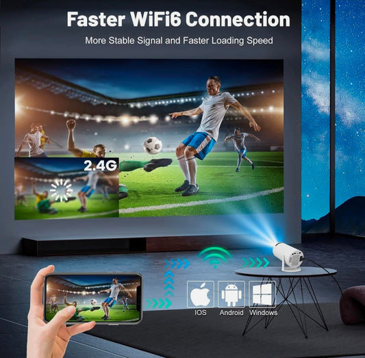 Smart portable mini projector