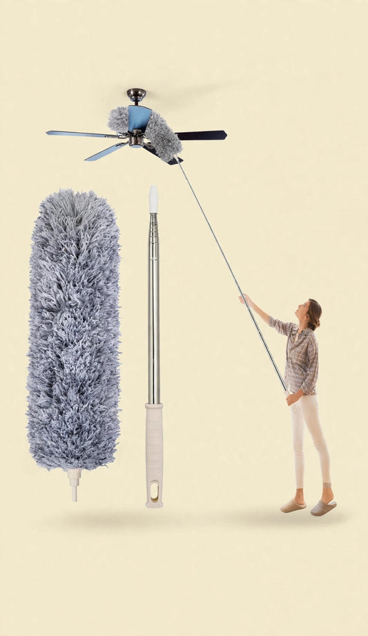 Fan cleaning mop