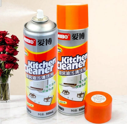 Kitchen Cleaner Oil & Grease Stain Remover Stove & Chimney Cleaner Spray