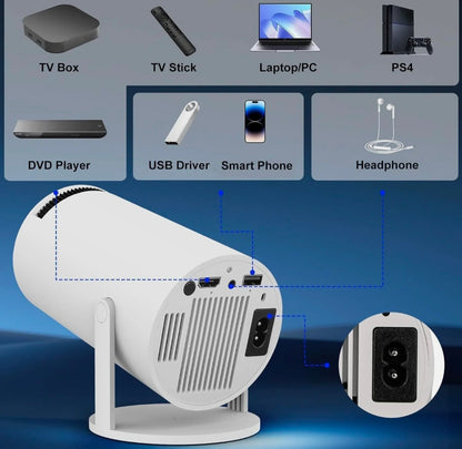 Smart portable mini projector
