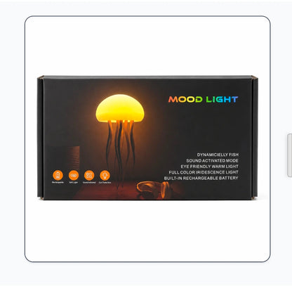 Jelly fish night light