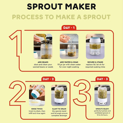 Sprouts maker jar