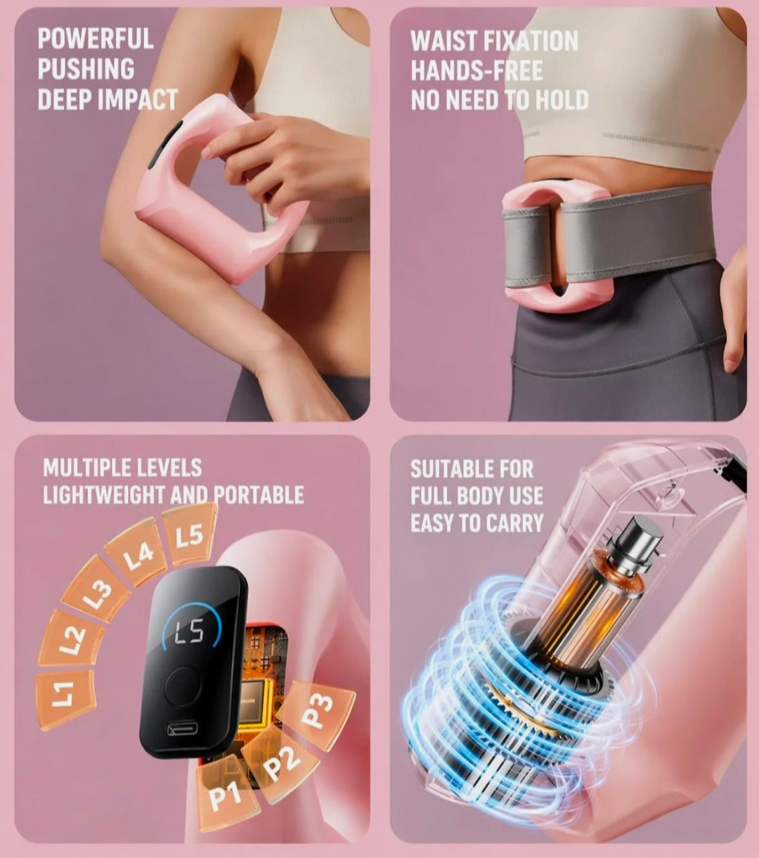 Portable electric massager🔥