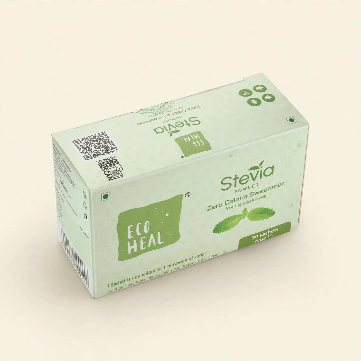 Ecoheal Stevia Sachets - 30 Sachets