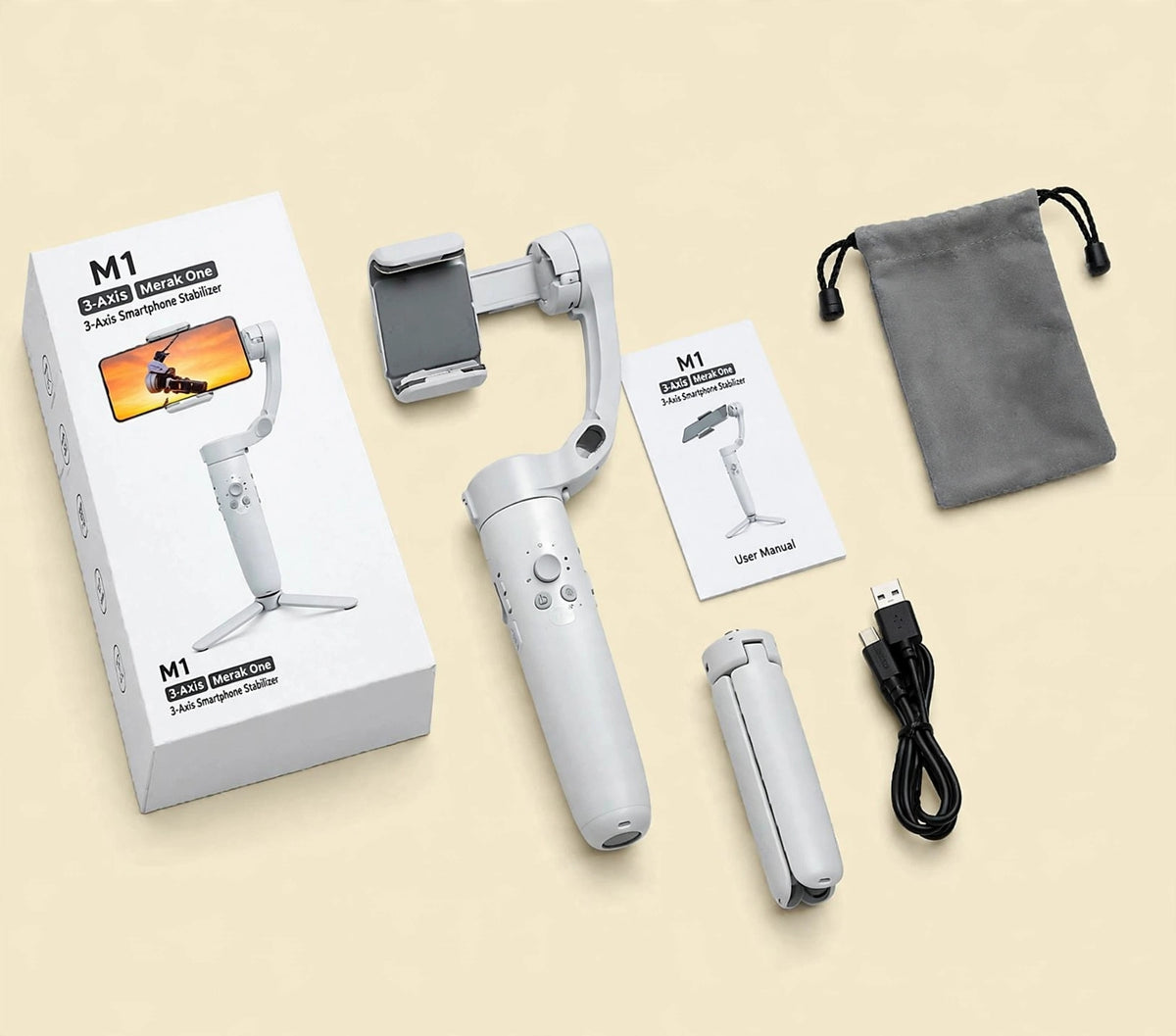 M1 Merak One 3-Axis Smartphone gimbal