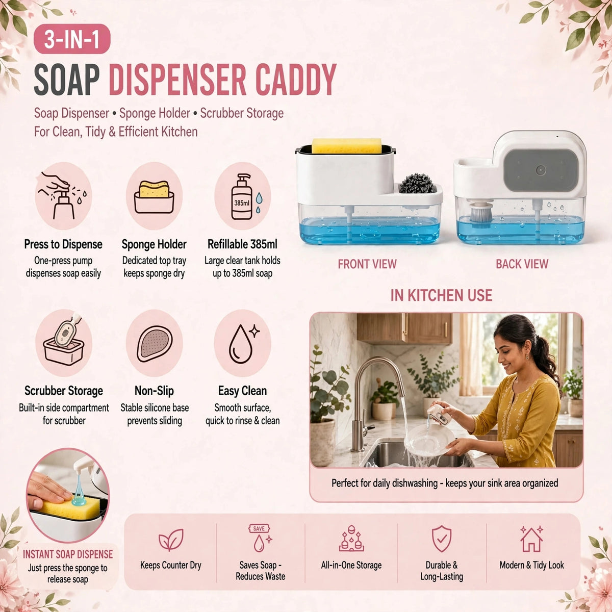 Dish Soap Dispenser
