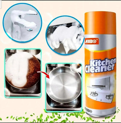 Kitchen Cleaner Oil & Grease Stain Remover Stove & Chimney Cleaner Spray
