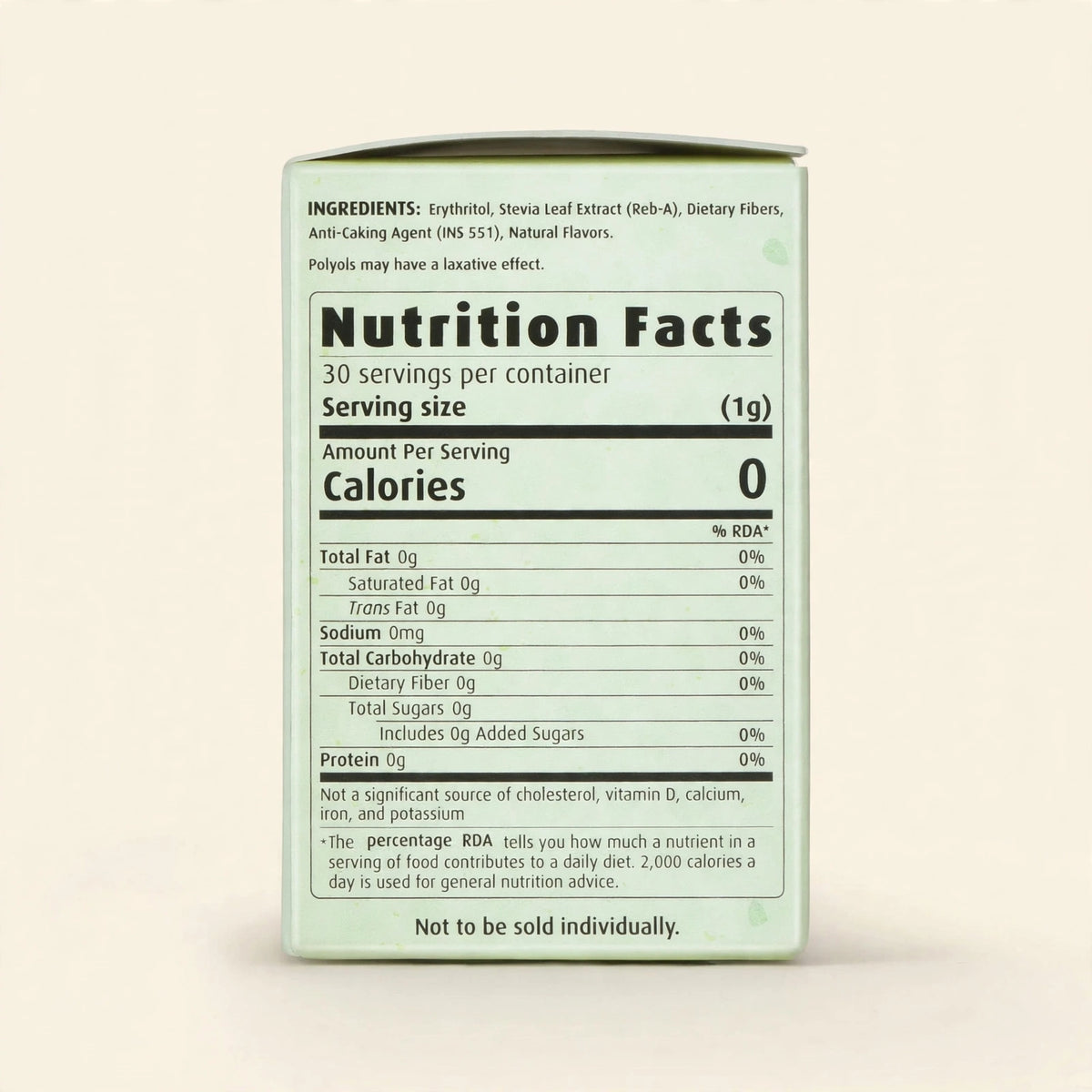 Ecoheal Stevia Sachets - 30 Sachets