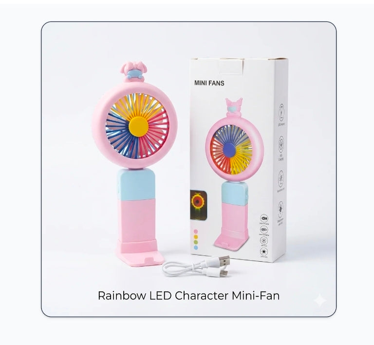 Rainbow cooling fan