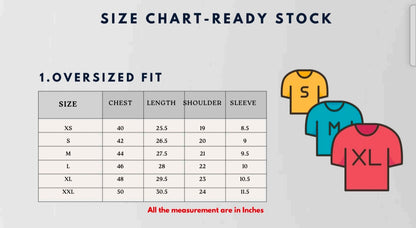 Oversize fit 250 GSM