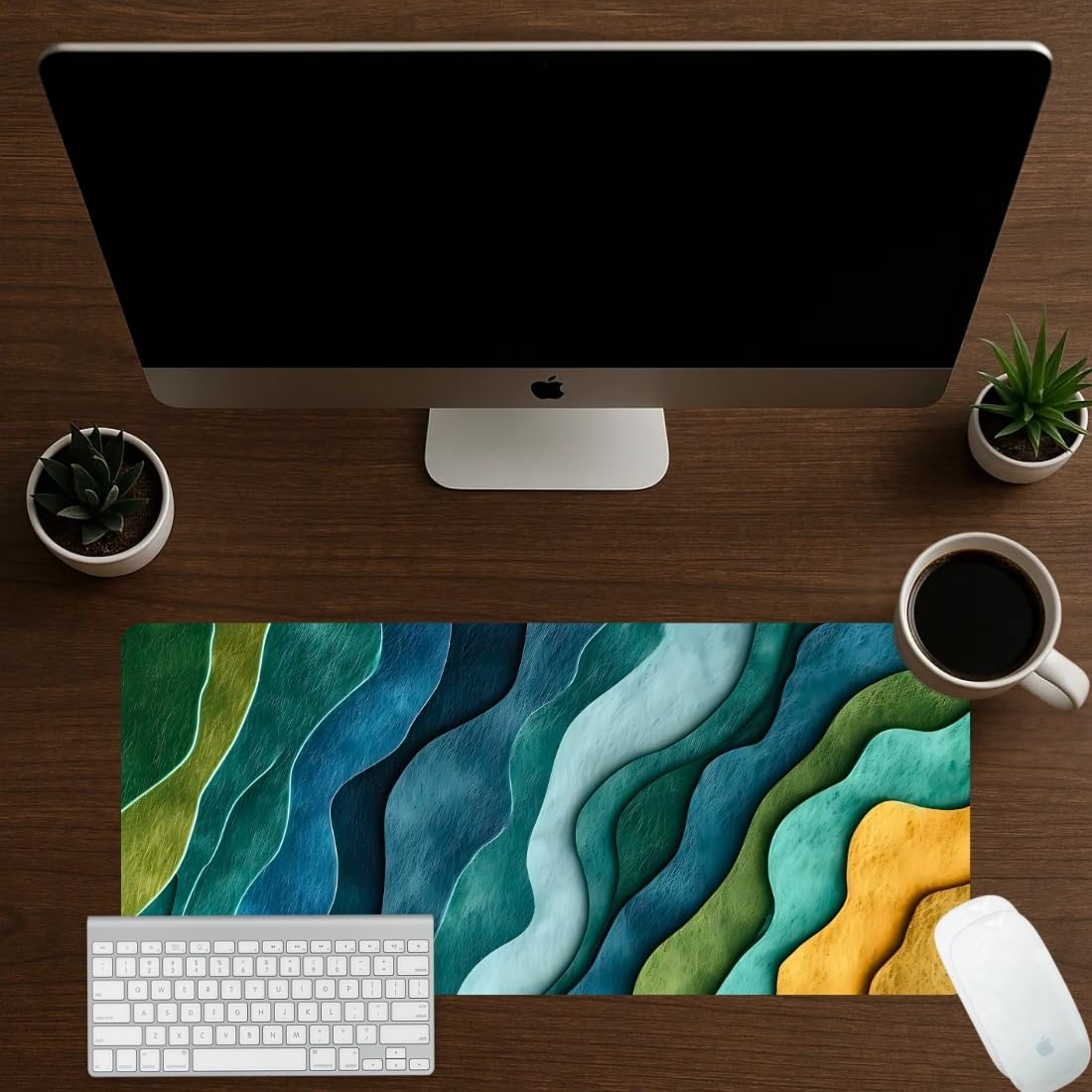 Wave pattern keyboard mate🔥